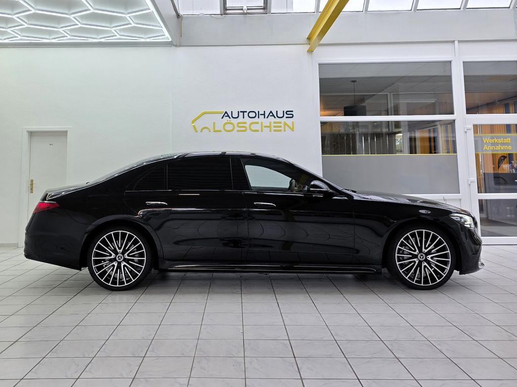 Mercedes-Benz S 580 2024 г. Чёрный, пробег 22129 км