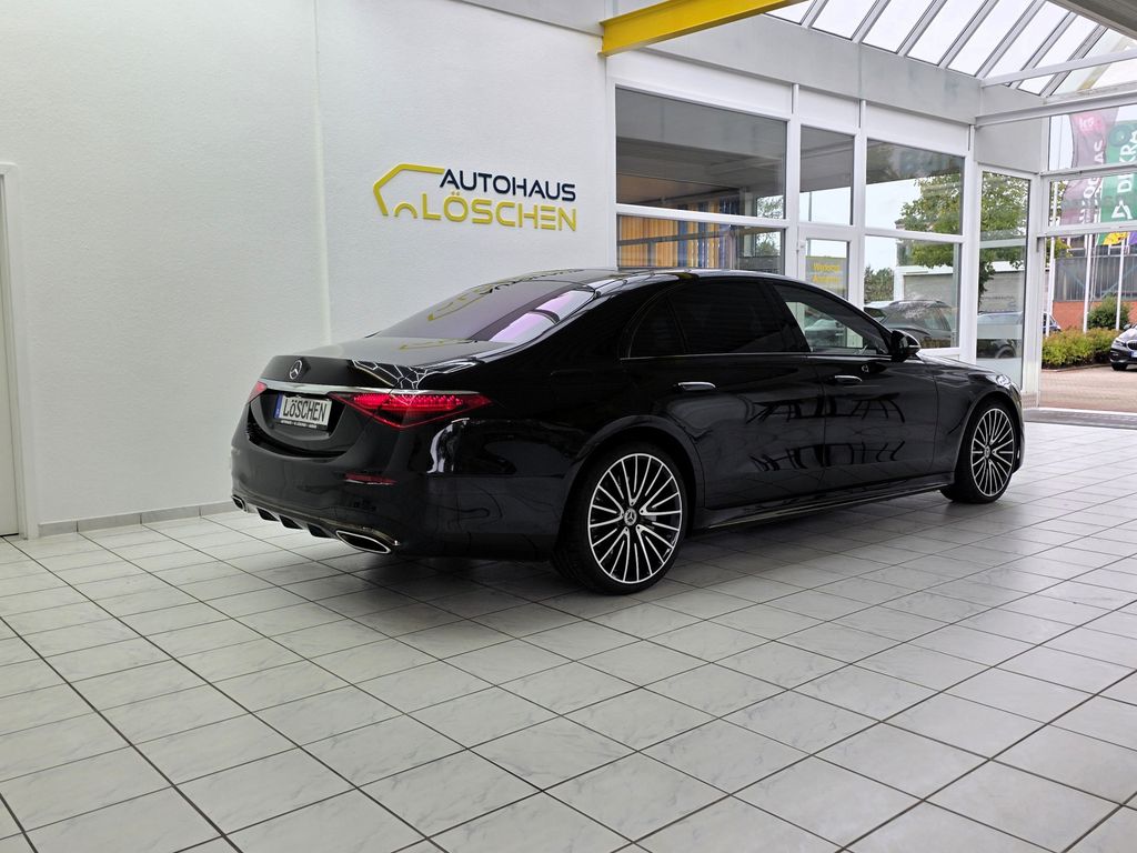 Mercedes-Benz S 580 2024 г. Чёрный, пробег 22129 км