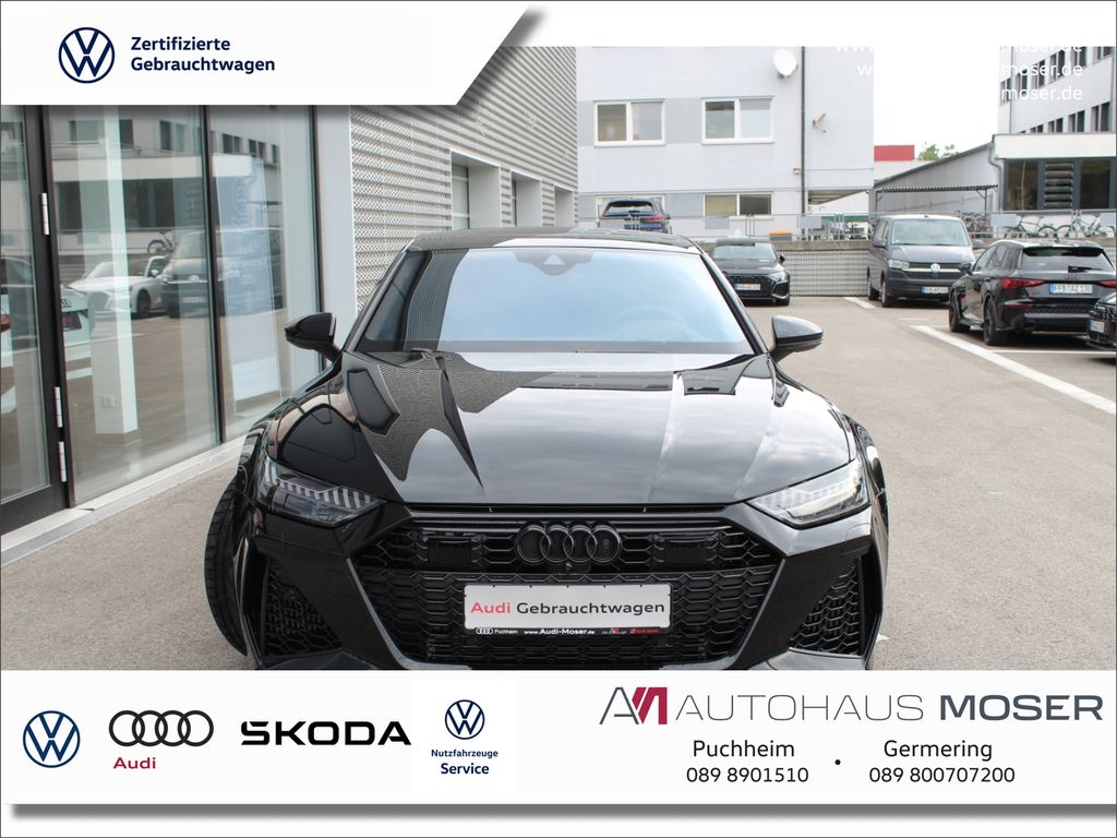 Audi RS7 2023 г. Чёрный, пробег 55000 км