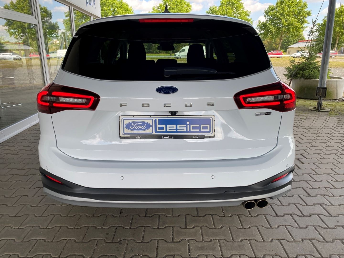 Ford Focus 2023 г. Белый, пробег 38127 км