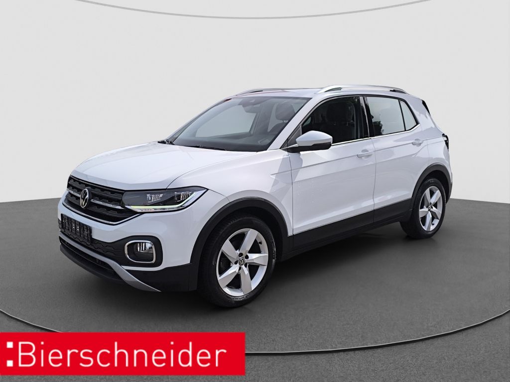 Volkswagen T-Cross 2022 г. Белый, пробег 34650 км
