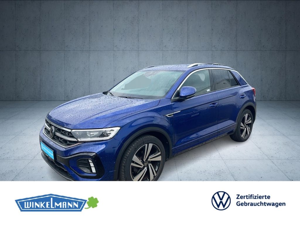 Volkswagen T-Roc 2023 г. Синий, пробег 44200 км