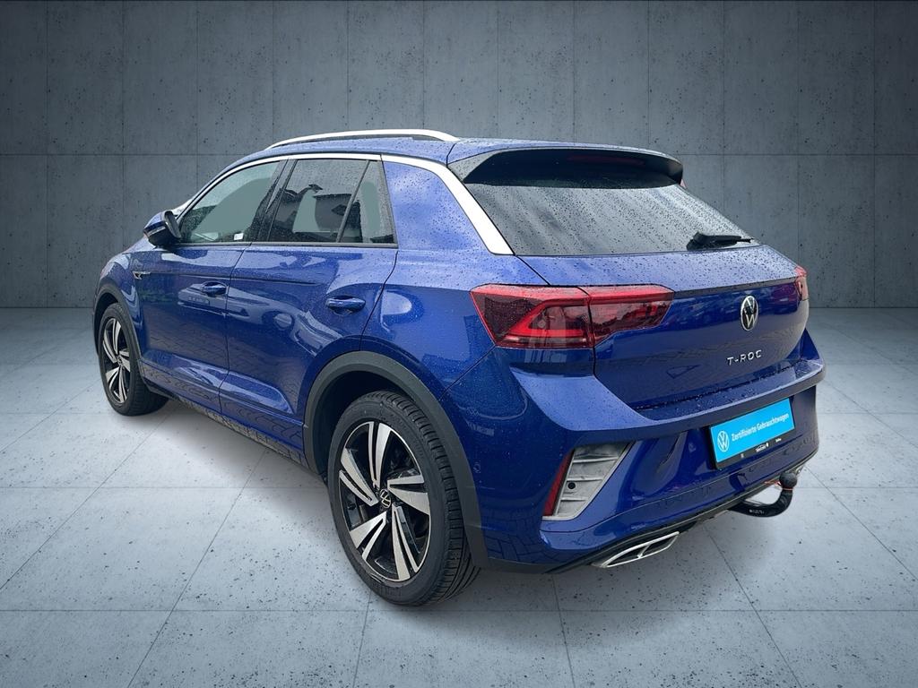 Volkswagen T-Roc 2023 г. Синий, пробег 44200 км