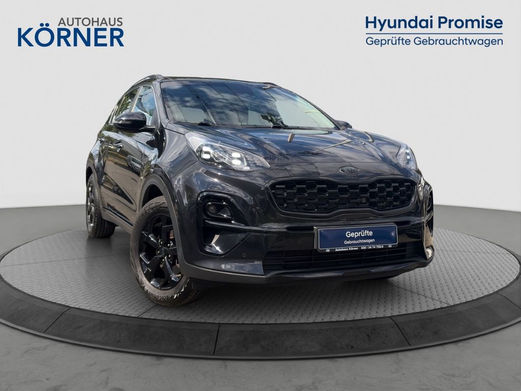 Kia Sportage 2021 г. Чёрный, пробег 33847 км