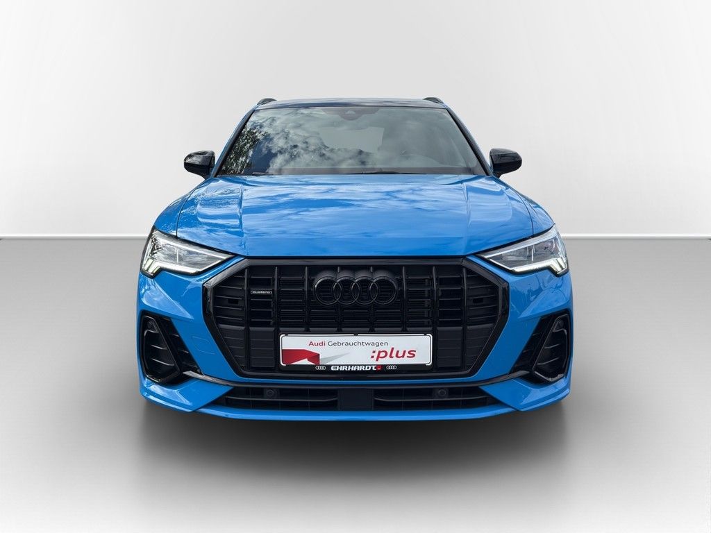 Audi Q3 2022 г. Синий, пробег 35540 км
