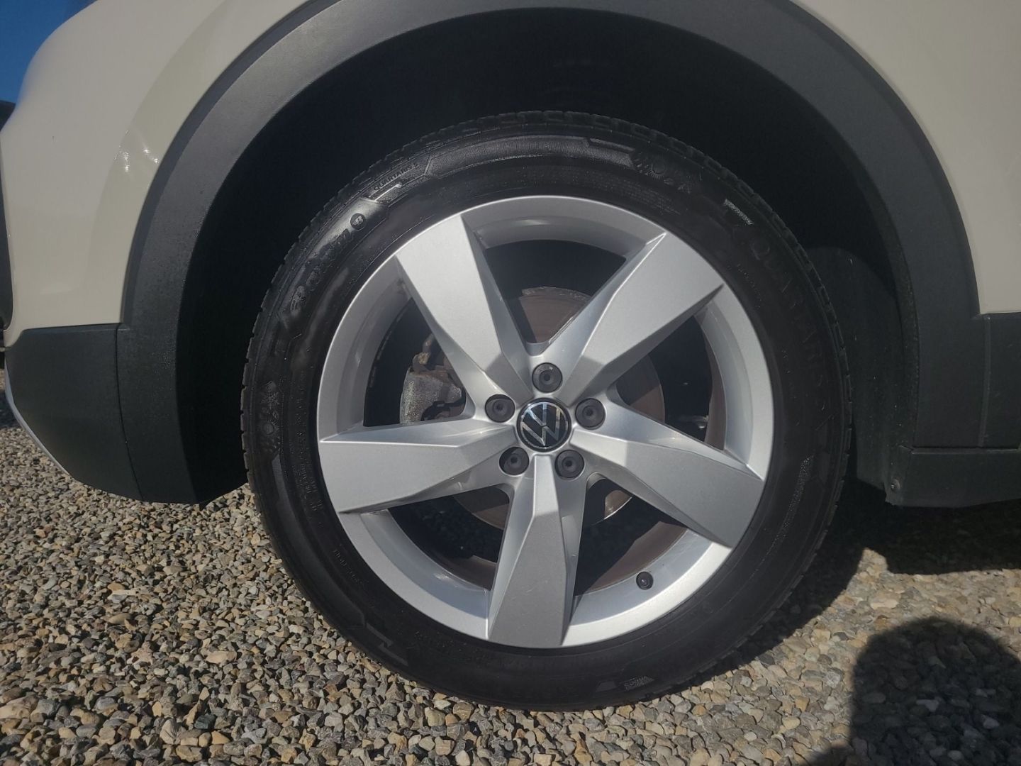 Volkswagen T-Cross 2022 г. Серый, пробег 25430 км