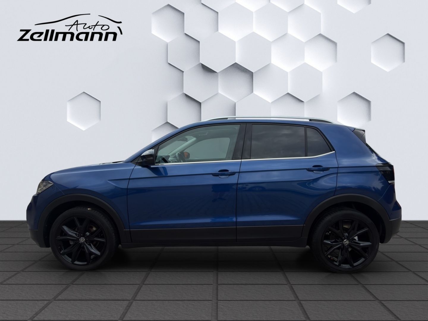 Volkswagen T-Cross 2023 г. Синий, пробег 43365 км