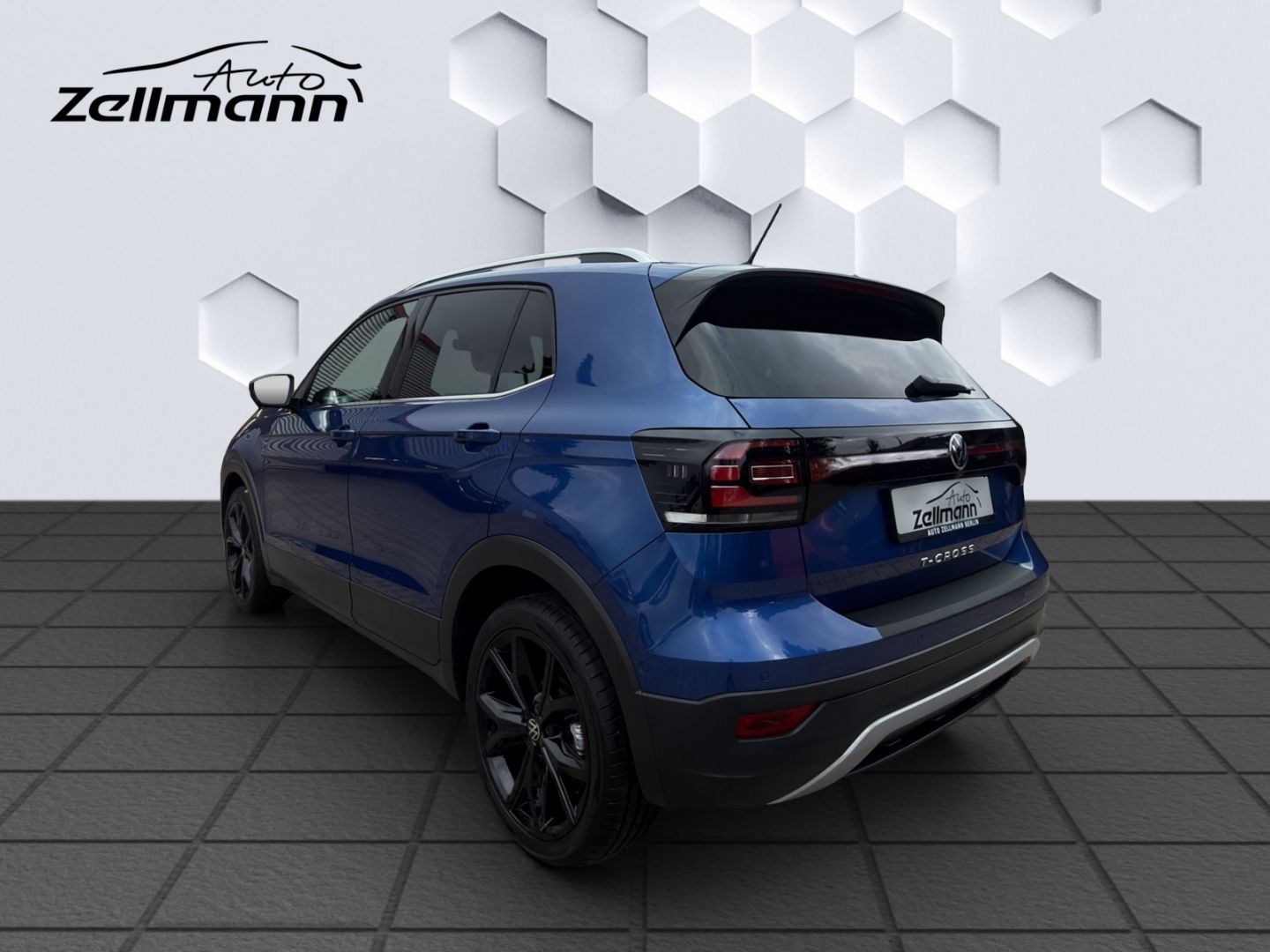 Volkswagen T-Cross 2023 г. Синий, пробег 43365 км