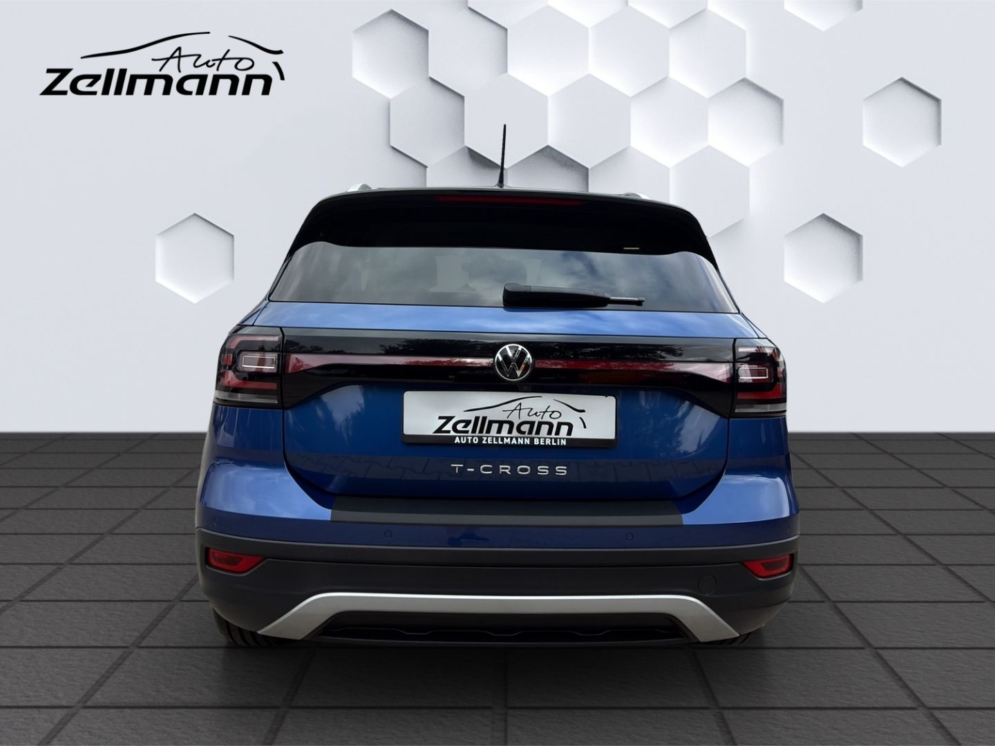 Volkswagen T-Cross 2023 г. Синий, пробег 43365 км