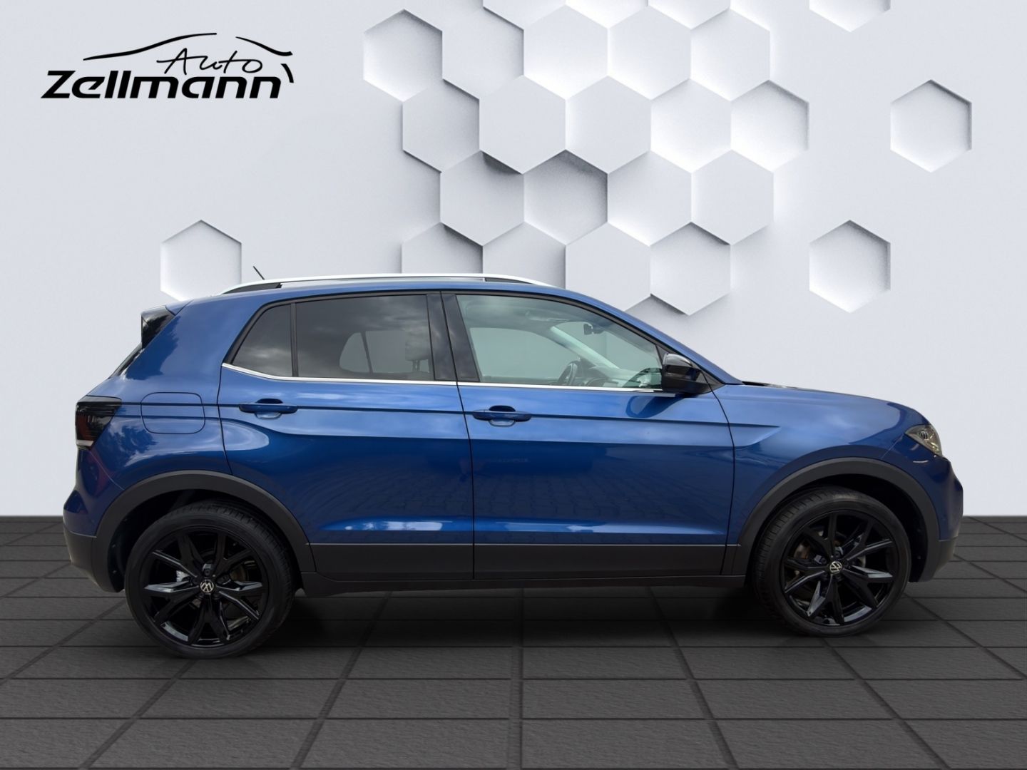 Volkswagen T-Cross 2023 г. Синий, пробег 43365 км