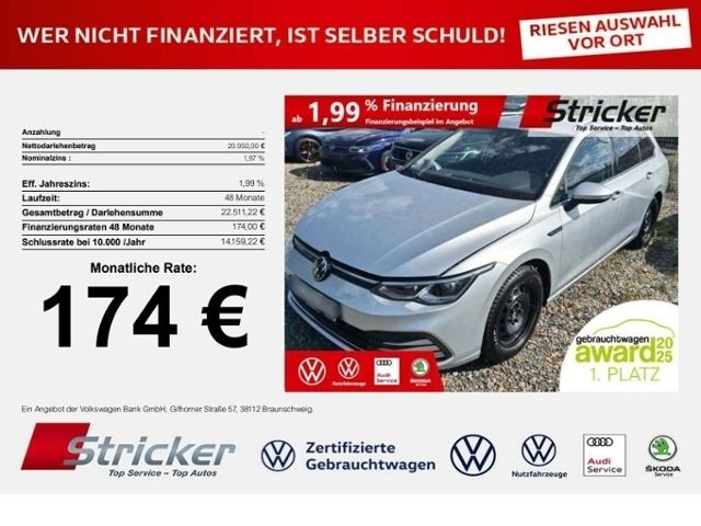 Volkswagen Golf 2023 г. Серебристый, пробег 51801 км