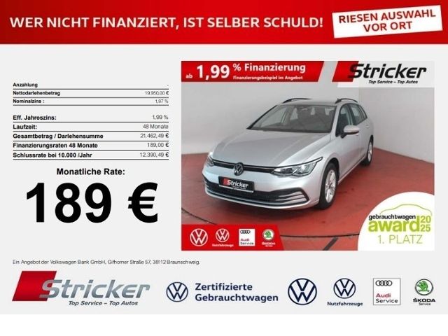 Volkswagen Golf 2024 г. Серебристый, пробег 25237 км