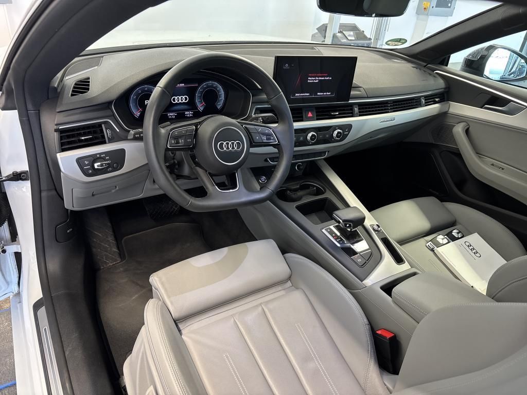 Audi A5 2023 г. Белый, пробег 37937 км