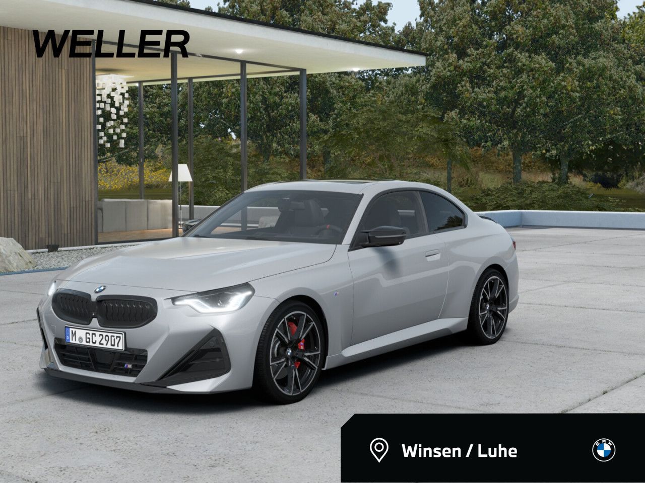 BMW M240I 2025 г. Серый, пробег 5000 км