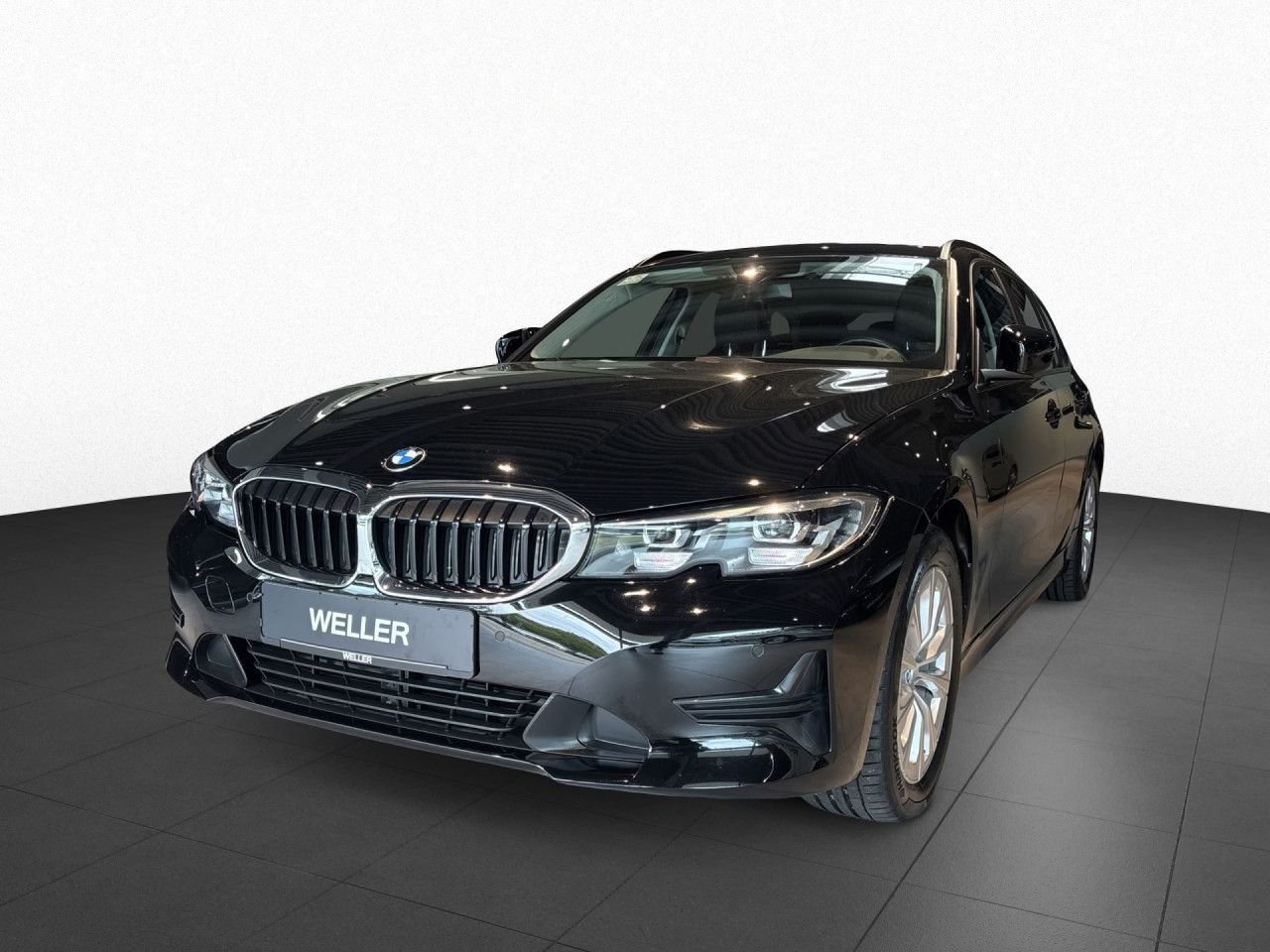 BMW 318 2022 г. Чёрный, пробег 39899 км