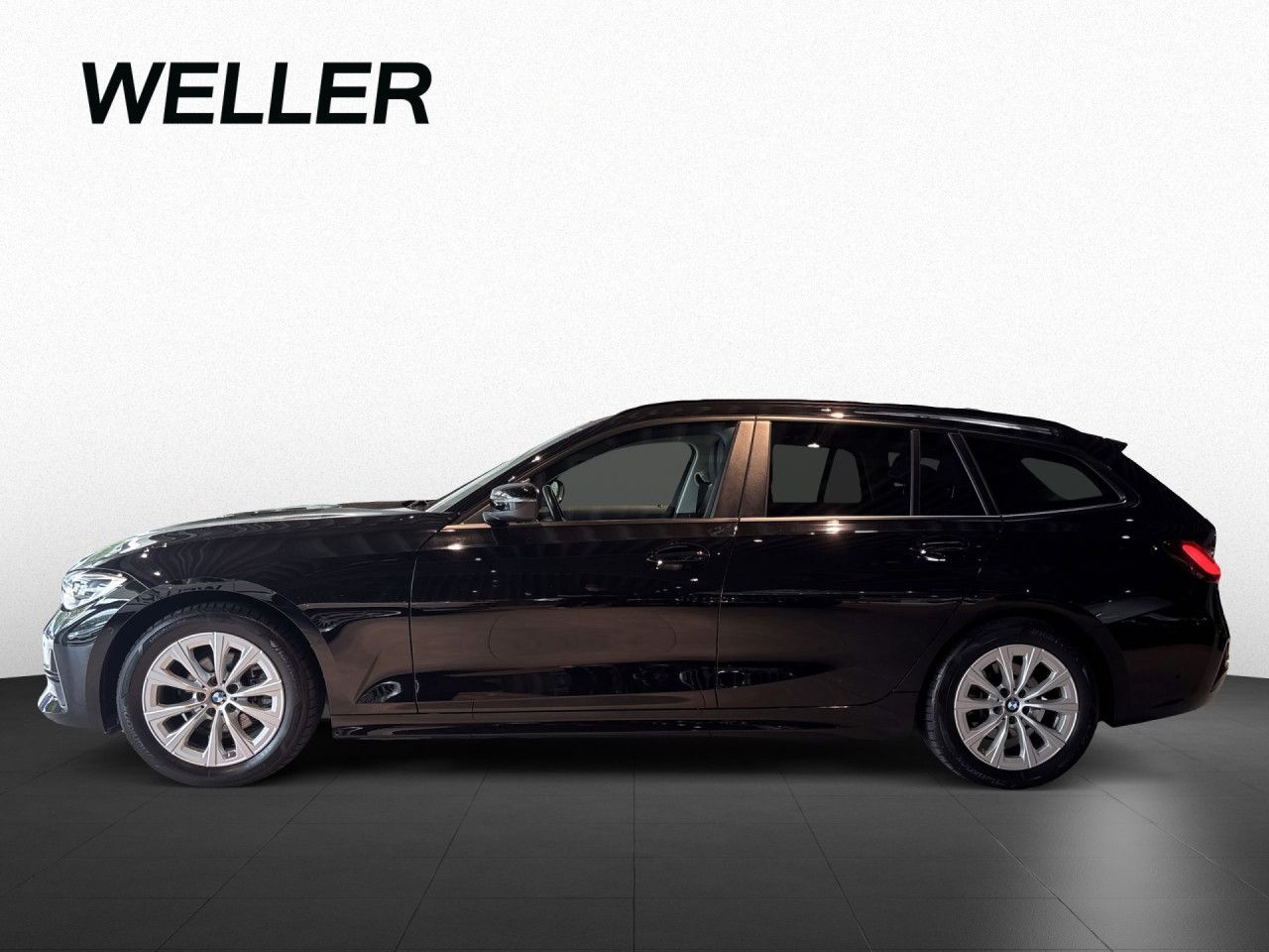 BMW 318 2022 г. Чёрный, пробег 39899 км