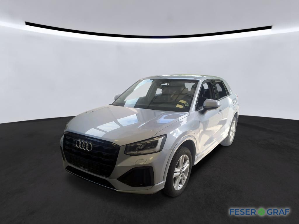 Audi Q2 2023 г. Серебристый, пробег 45663 км