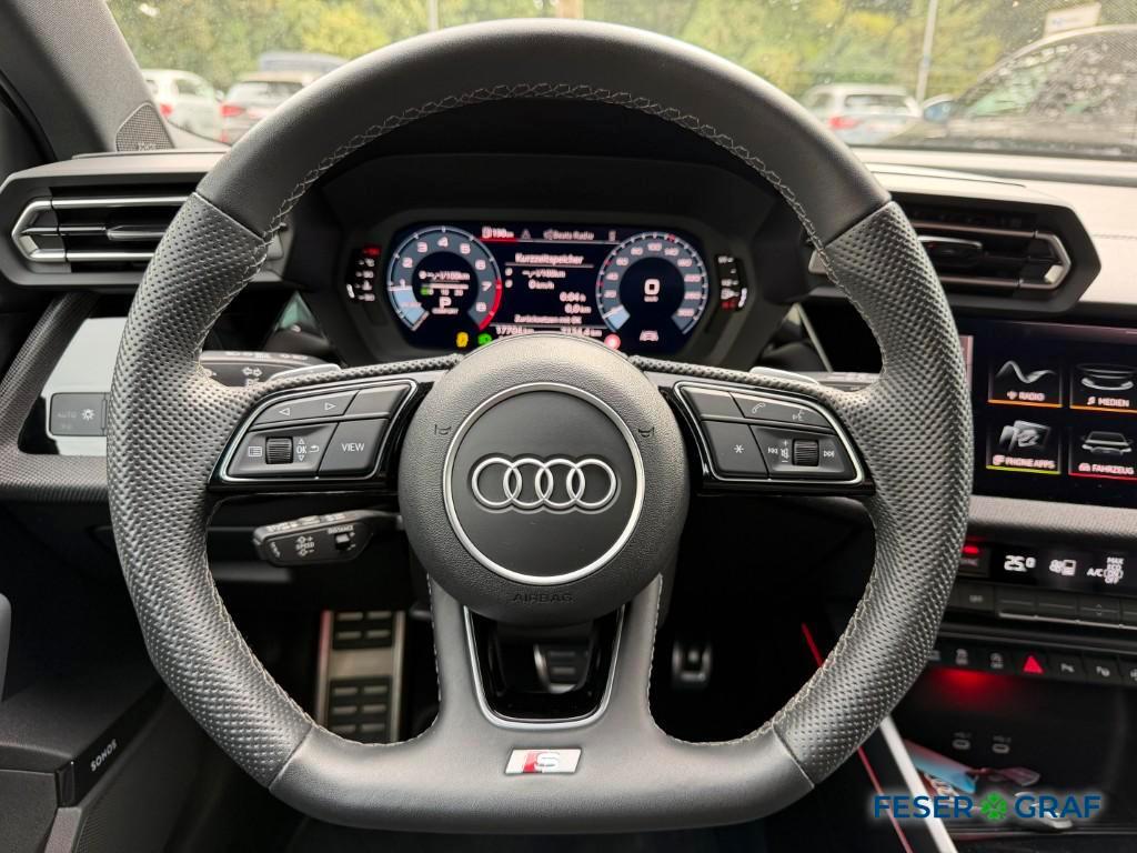 Audi S3 2025 г. Белый, пробег 27704 км