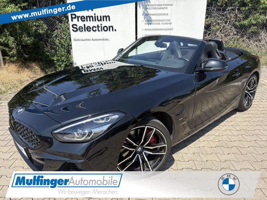 BMW Z4 2022 г. Чёрный, пробег 47500 км