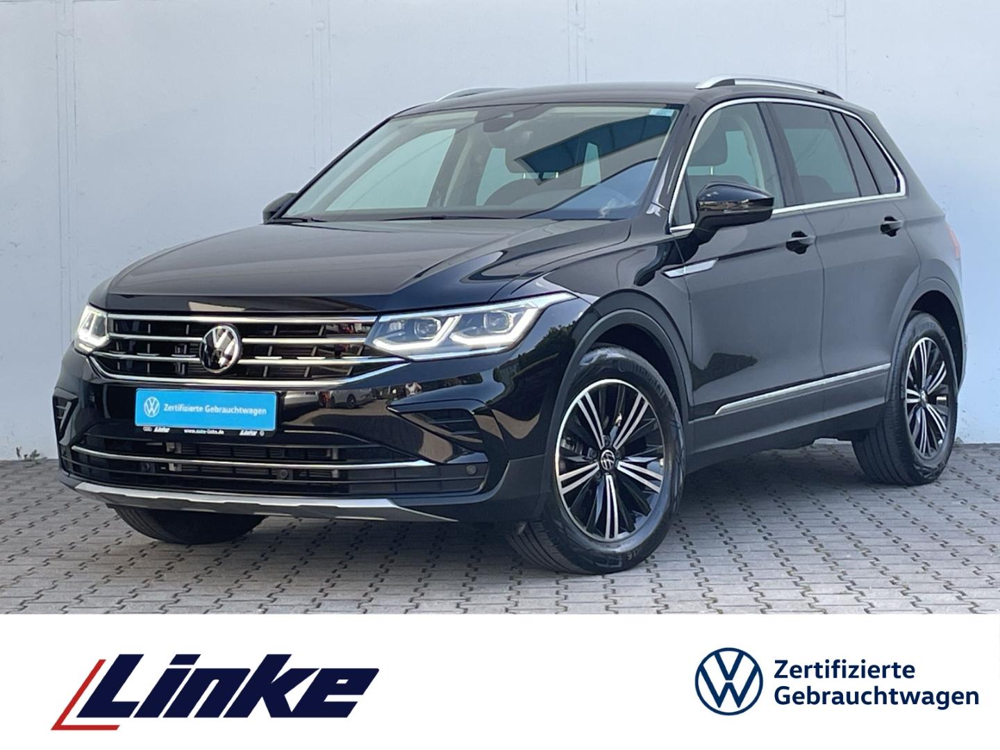 Volkswagen Tiguan 2022 г. Чёрный, пробег 32923 км