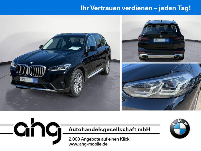 BMW X3 2023 г. Чёрный, пробег 53496 км