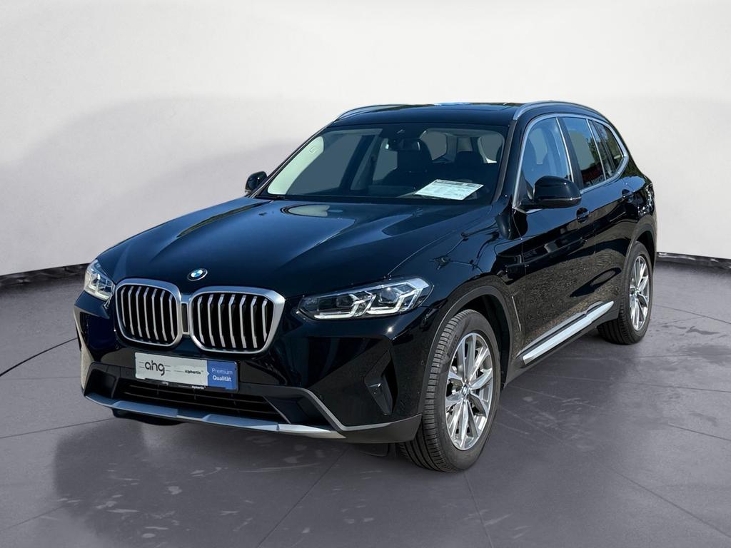 BMW X3 2023 г. Чёрный, пробег 53496 км