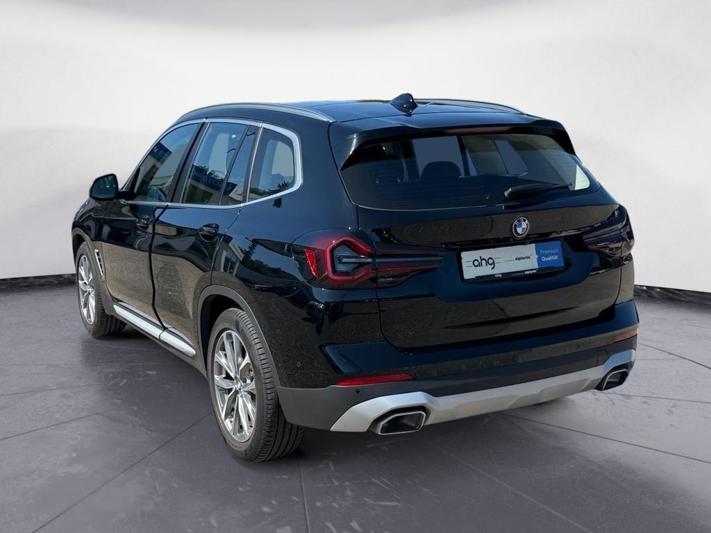 BMW X3 2023 г. Чёрный, пробег 53496 км