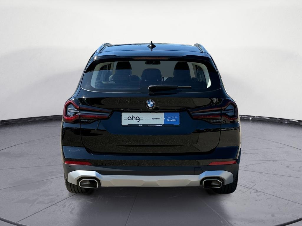 BMW X3 2023 г. Чёрный, пробег 53496 км