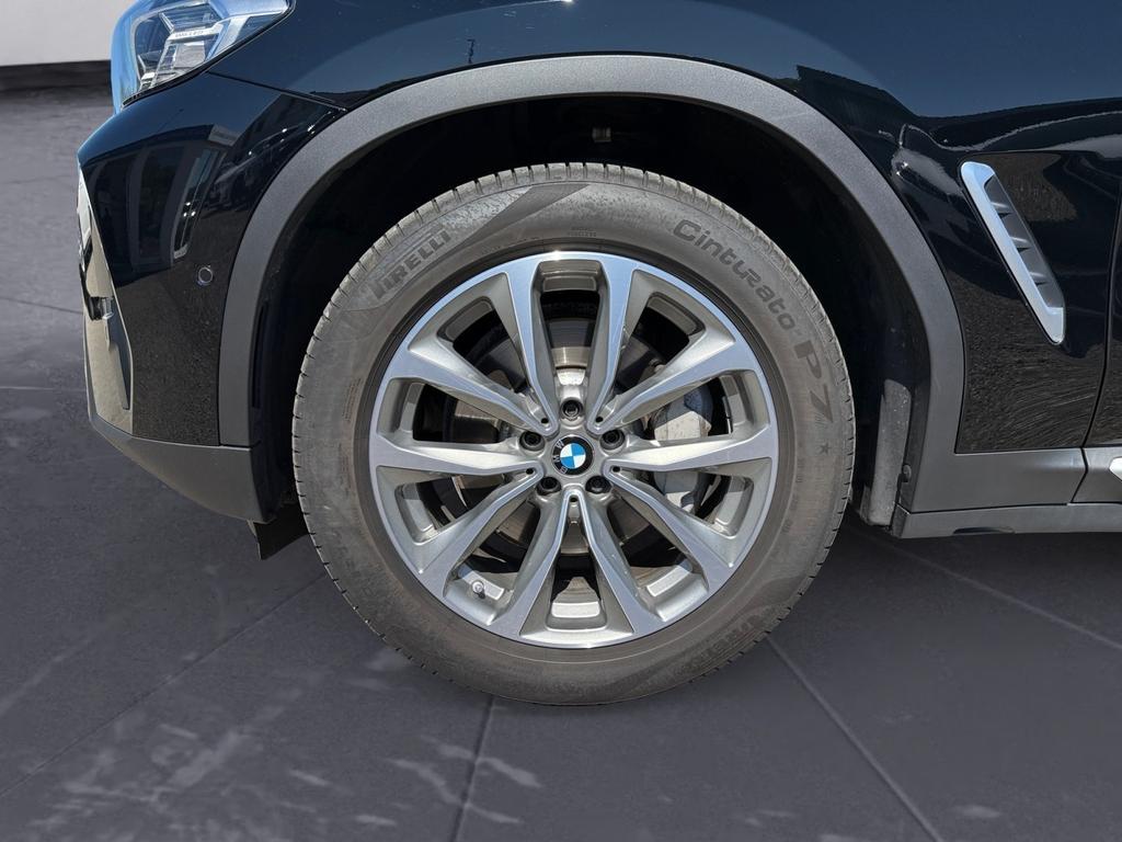 BMW X3 2023 г. Чёрный, пробег 53496 км