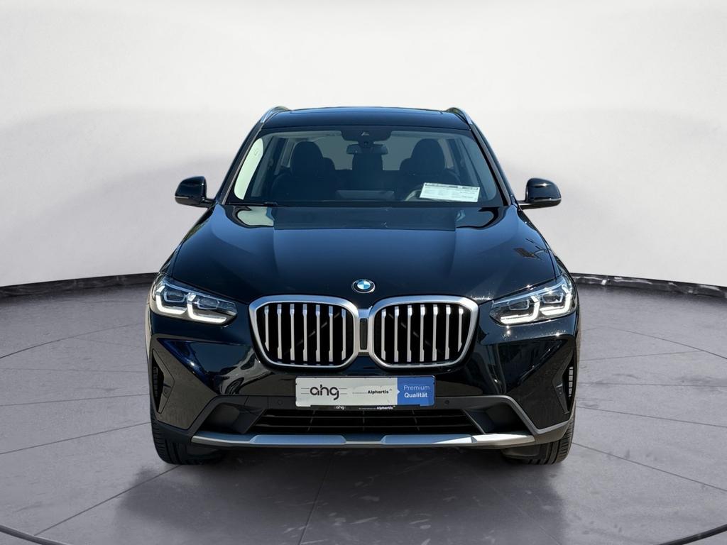BMW X3 2023 г. Чёрный, пробег 53496 км
