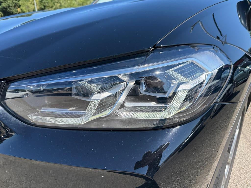 BMW X3 2023 г. Чёрный, пробег 53496 км