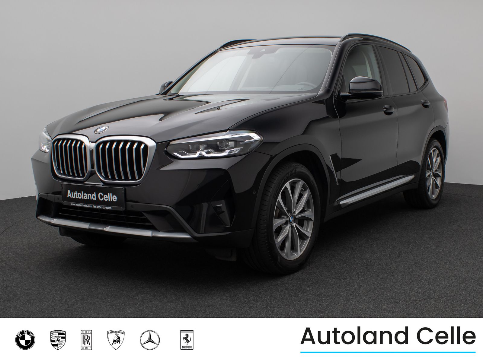 BMW X3 2023 г. Чёрный, пробег 48111 км