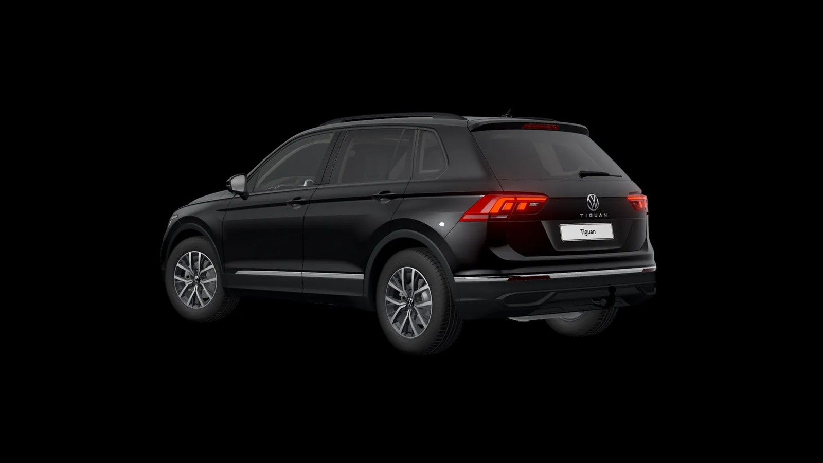Volkswagen Tiguan 2022 г. Чёрный, пробег 59500 км