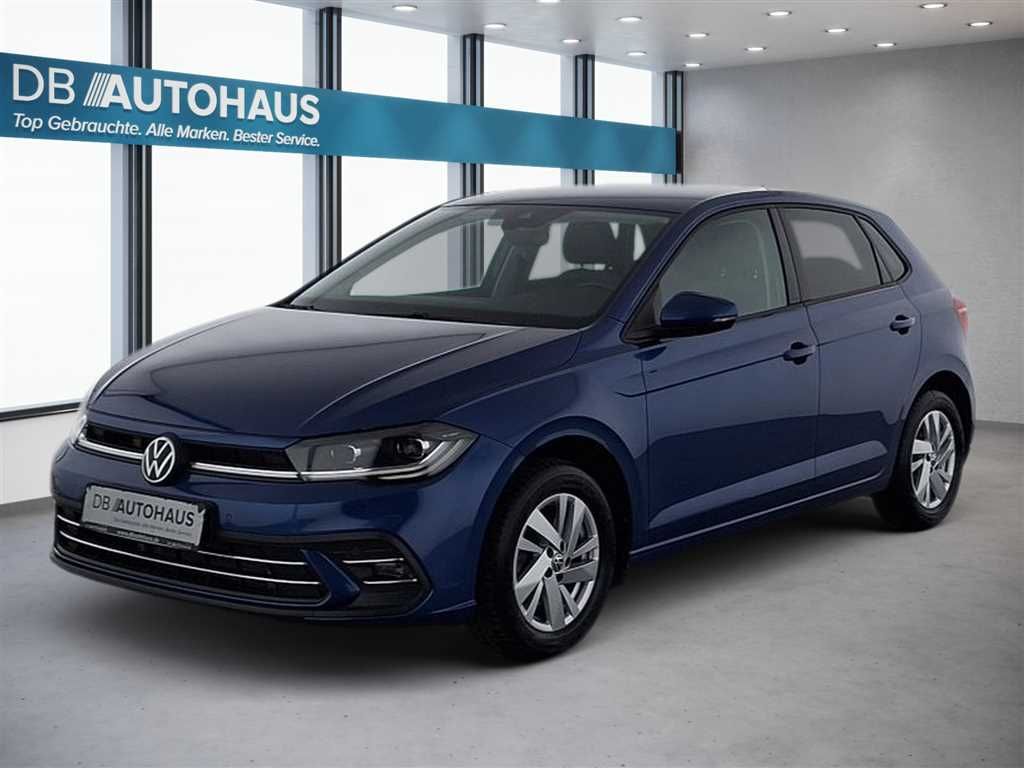 Volkswagen Polo 2024 г. Синий, пробег 24815 км