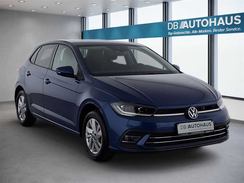 Volkswagen Polo 2024 г. Синий, пробег 24815 км
