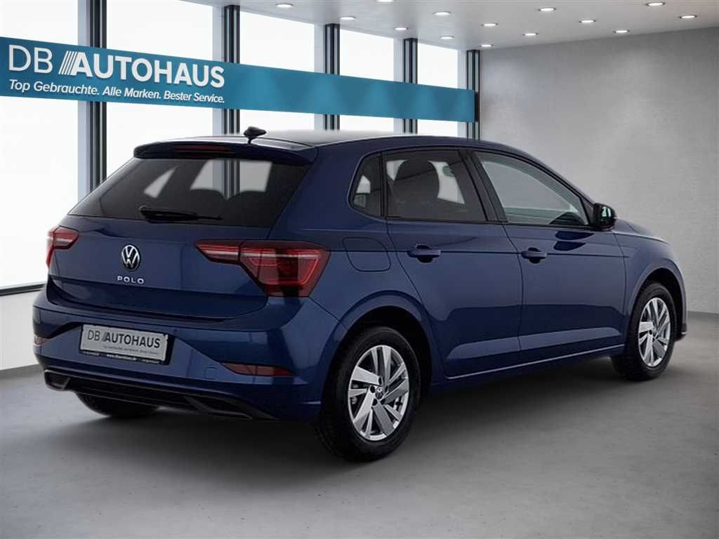 Volkswagen Polo 2024 г. Синий, пробег 24815 км