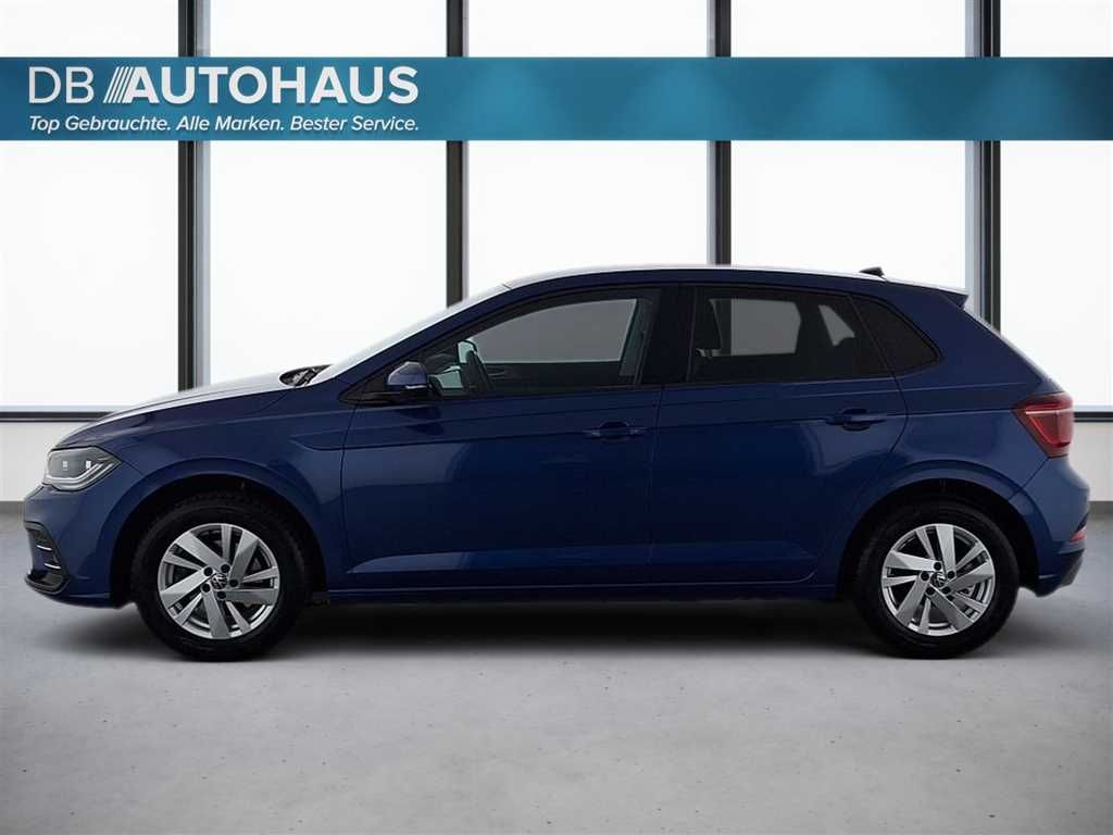 Volkswagen Polo 2024 г. Синий, пробег 24815 км