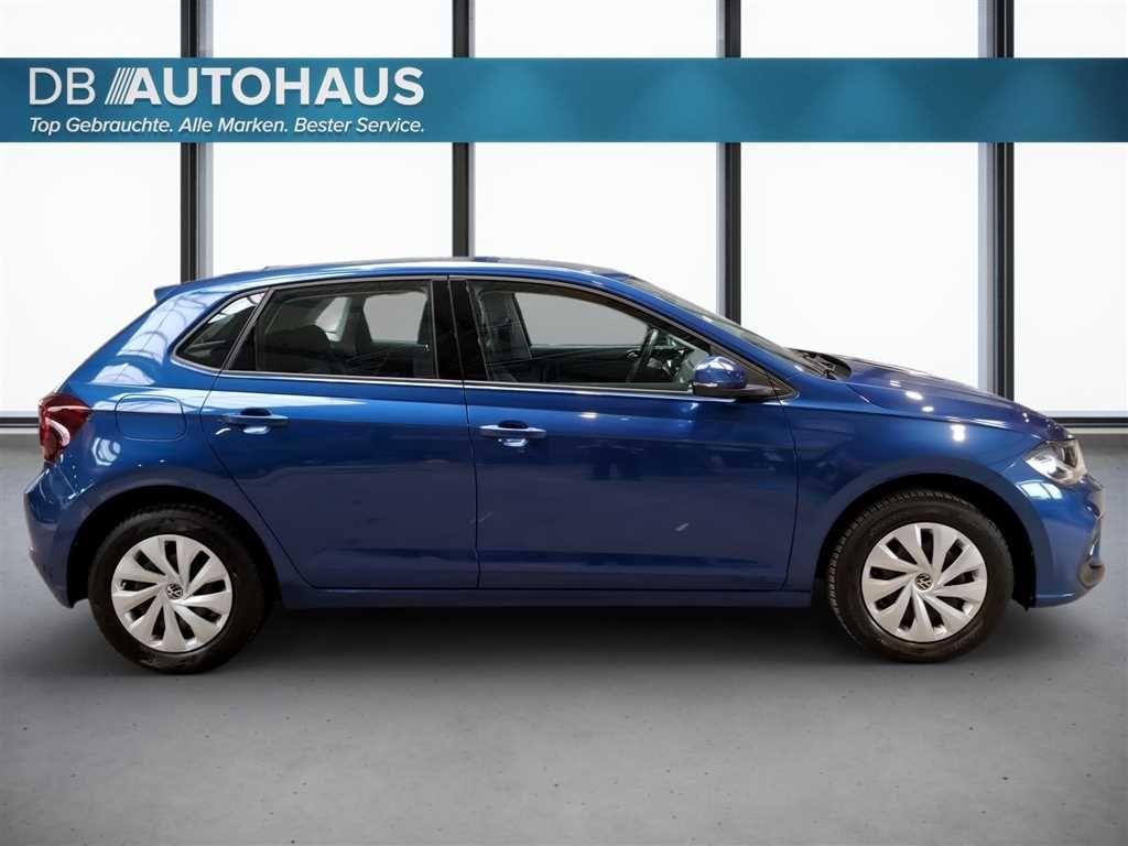 Volkswagen Polo 2023 г. Синий, пробег 32923 км