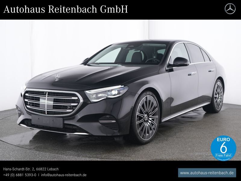 Mercedes-Benz E 220 2025 г. Чёрный, пробег 19590 км