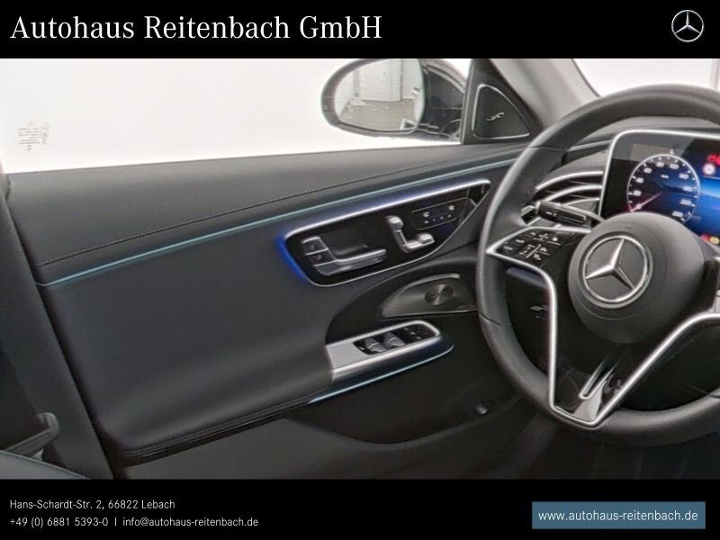 Mercedes-Benz E 220 2025 г. Чёрный, пробег 19590 км