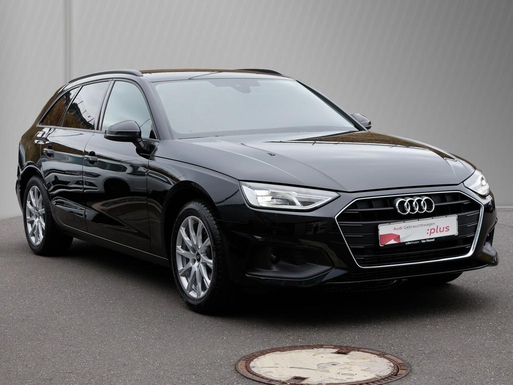 Audi A4 2023 г. Чёрный, пробег 49508 км