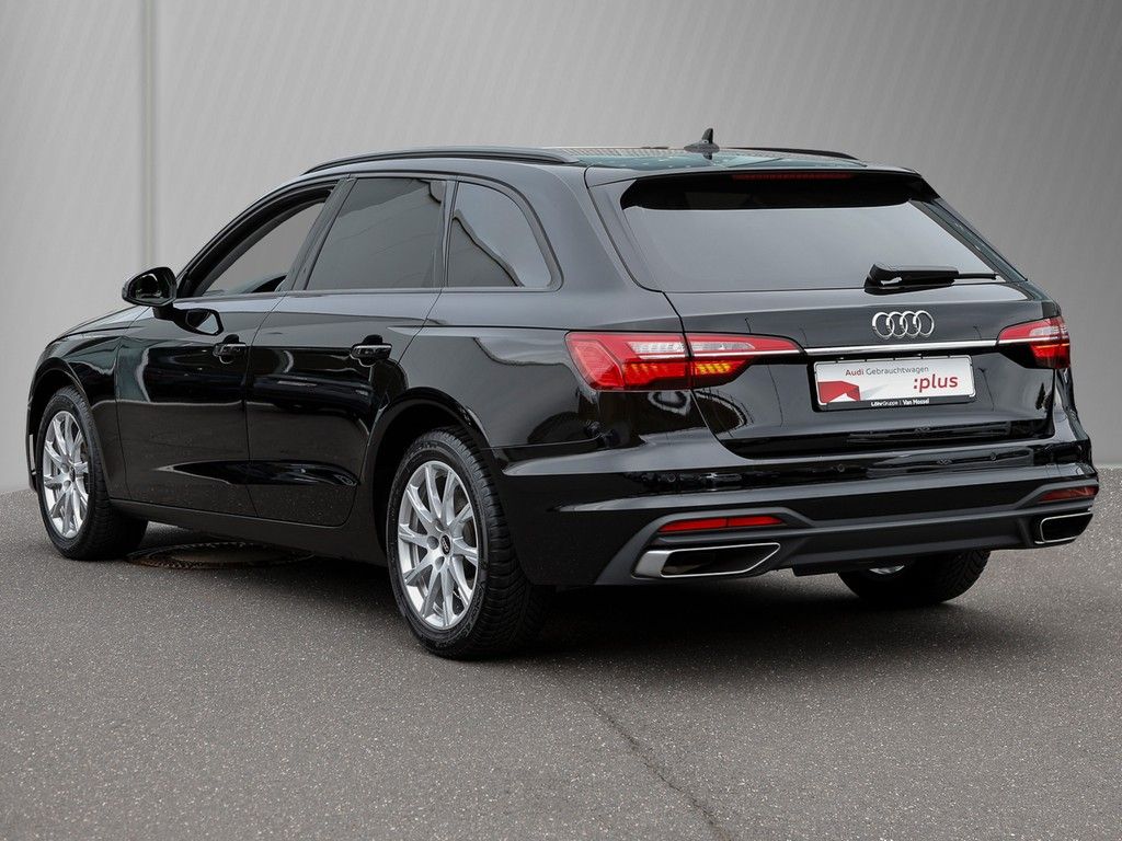 Audi A4 2023 г. Чёрный, пробег 49508 км