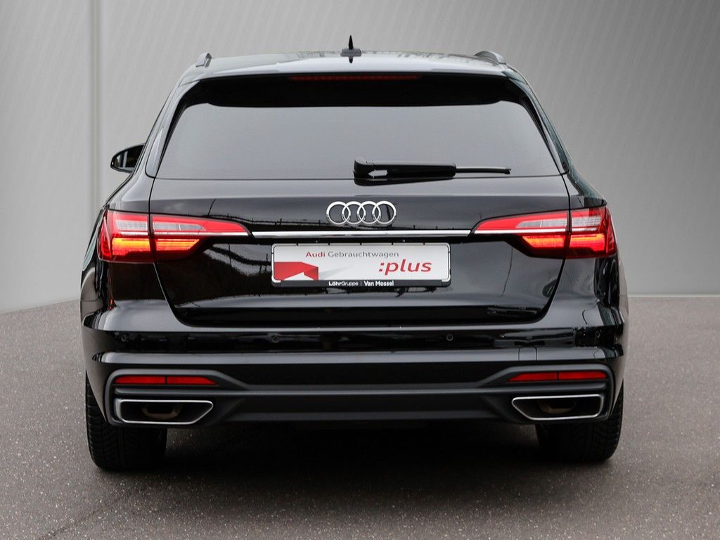 Audi A4 2023 г. Чёрный, пробег 49508 км