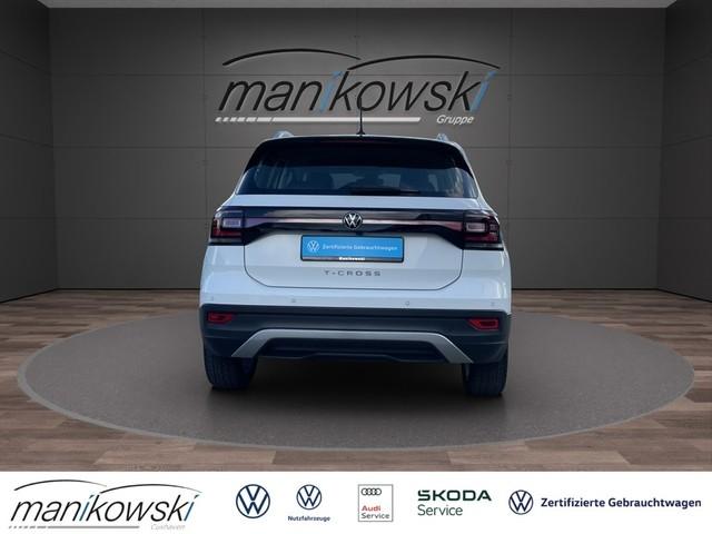 Volkswagen T-Cross 2023 г. Белый, пробег 42419 км