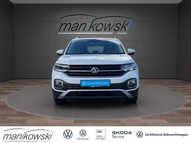 Volkswagen T-Cross 2023 г. Белый, пробег 42419 км
