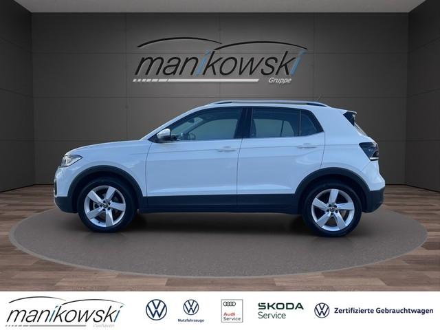 Volkswagen T-Cross 2023 г. Белый, пробег 42419 км