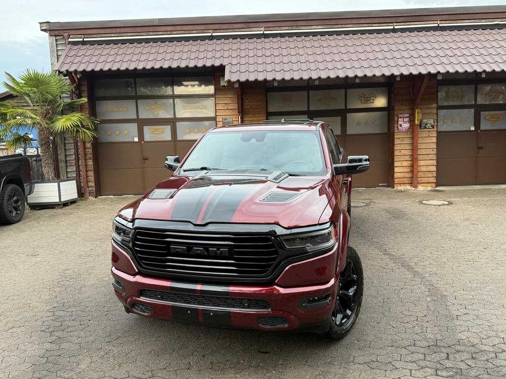 Dodge RAM 2023 г. Красный, пробег 58900 км