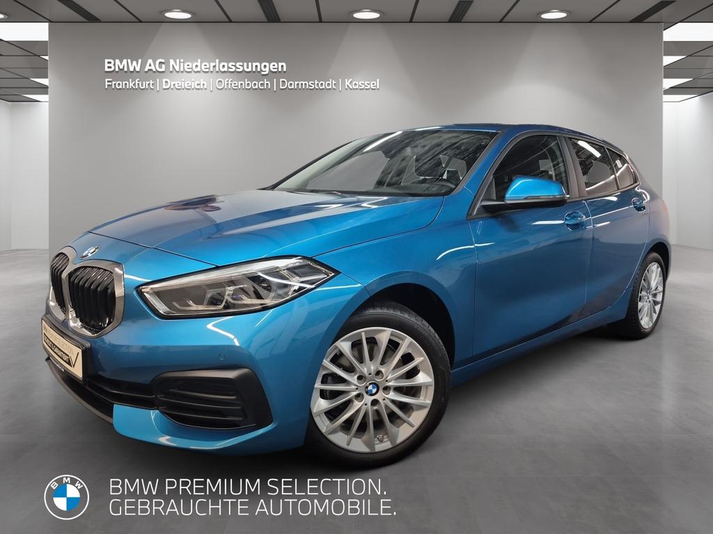 BMW 118 2023 г. Синий, пробег 36257 км