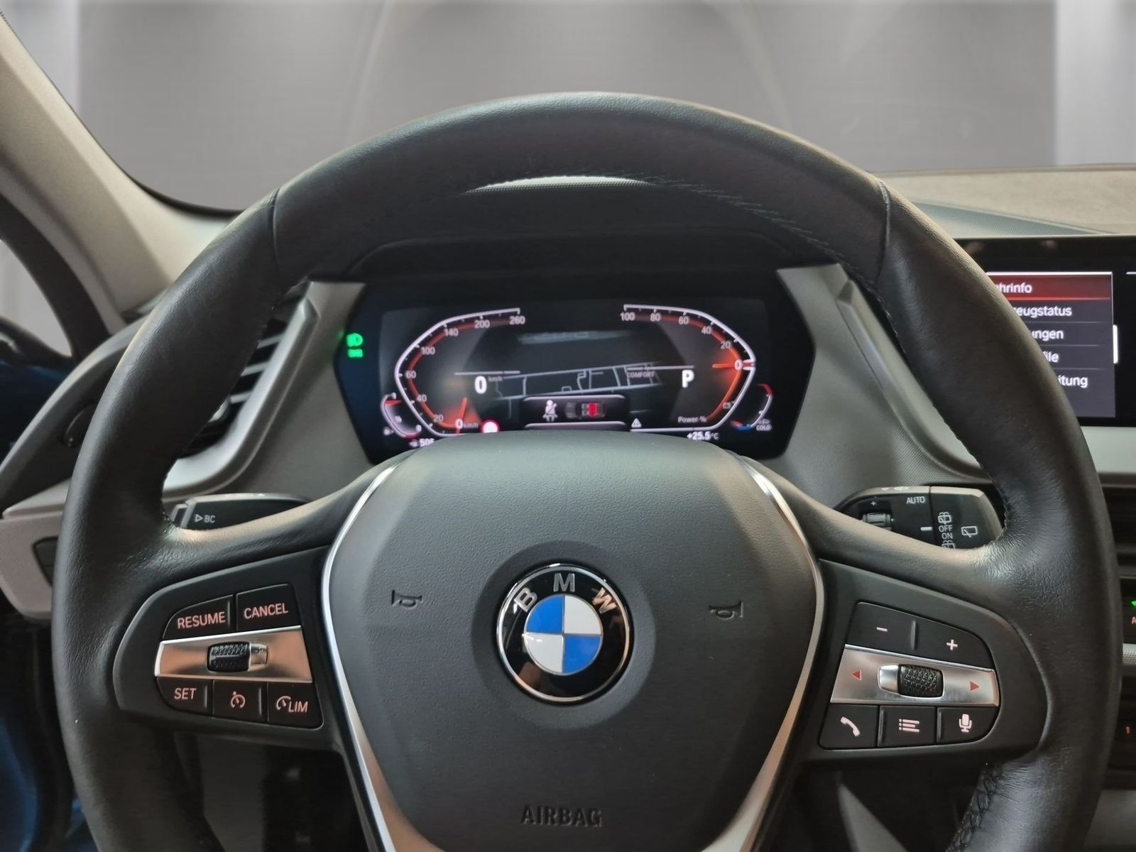 BMW 118 2023 г. Синий, пробег 36257 км