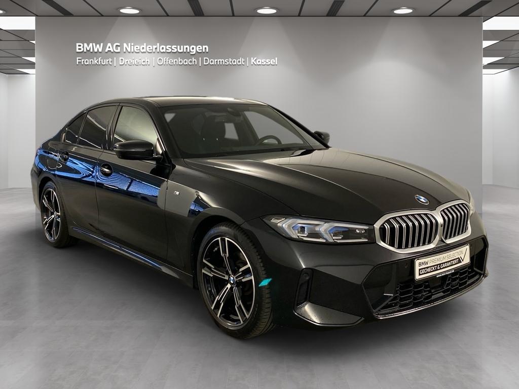 BMW 320 2025 г. Чёрный, пробег 27083 км